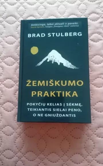 Žemiškumo praktika - Brad Stulberg, knyga