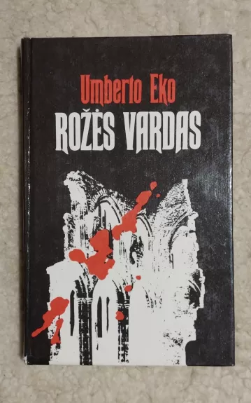 Rozes vardas - Umberto Eco, knyga