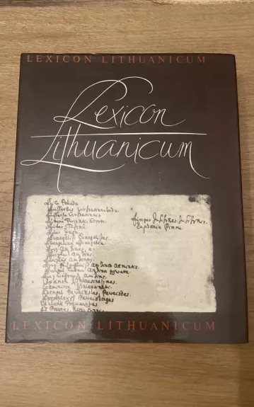 Lexicon Lithuanicum