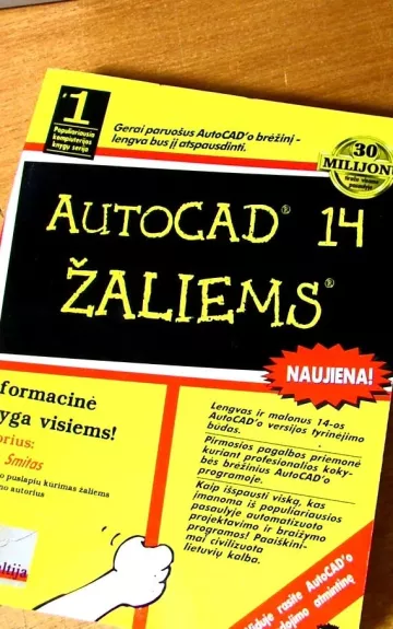 AutoCAD 14 žaliems - Badas Smitas, knyga