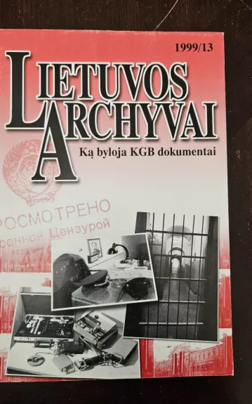 Lietuvos archyvai 13 - Autorių Kolektyvas, knyga 1