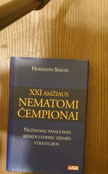 XXI amžiaus Nematomi čempionai - Hermann Simon, knyga
