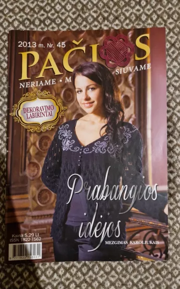 Pačios Neriame Mezgame Siuvame 2013 Nr. 45