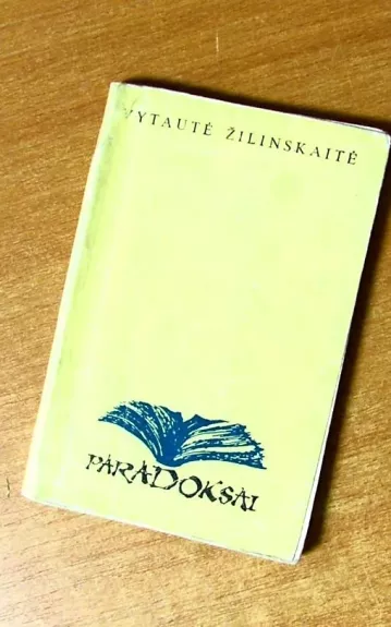 Paradoksai - Vytautė Žilinskaitė, knyga