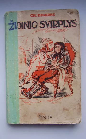 Židinio svirplys - Charles Dickens, knyga