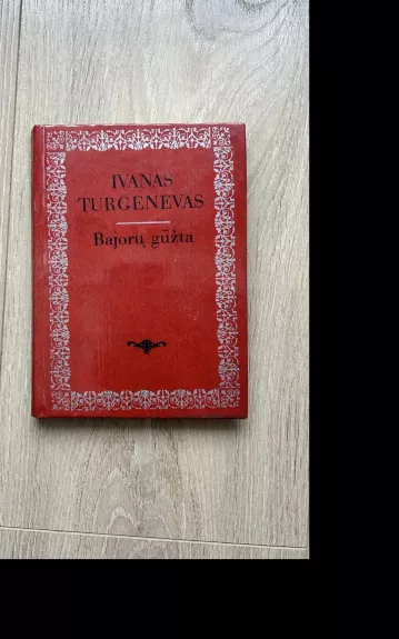 Bajorų gūžta - Ivanas Turgenevas, knyga