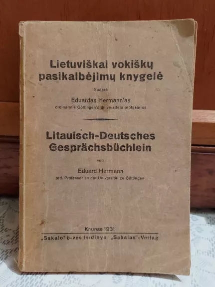 Lenkiškai vokiškų pasikalbėjimų knygelė