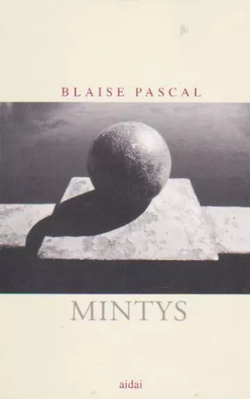 Mintys - Blaise Pascal, knyga