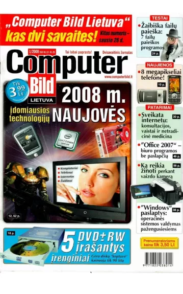 Computer Bild LIETUVA 2008 m. - Autorių Kolektyvas, knyga 1