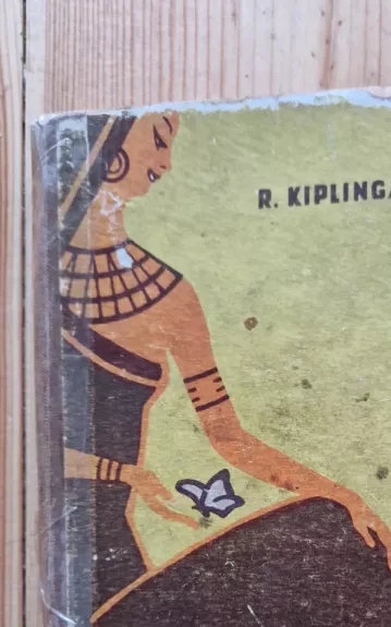 Kaip drugelis treptelėjo koja - R. Kiplingas, knyga