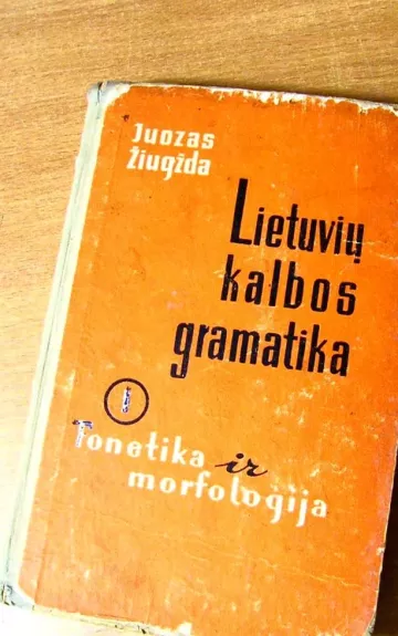Lietuvių kalbos gramatika I Fonetika ir morfologija