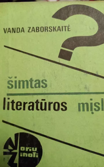 Šimtas literatūros mįslių