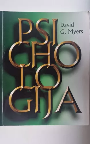 Psichologija - David G. Myers, knyga 1