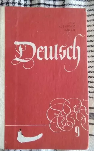 Deutsch 9 Vokiečių kalbos vadovėlis