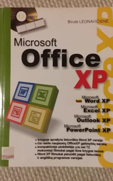 Microsoft Office XP - Birutė Leonavičienė, knyga 1