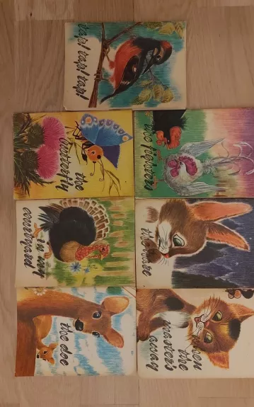 Vaikiškų knygelių serija apie gyvūnus