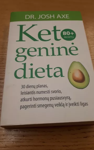 Ketogeninė dieta - Josh Axe, knyga