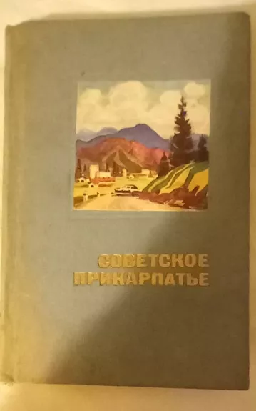 Sovetskoye prikarpat'ye - M. M. Shapovalov ir kt., knyga