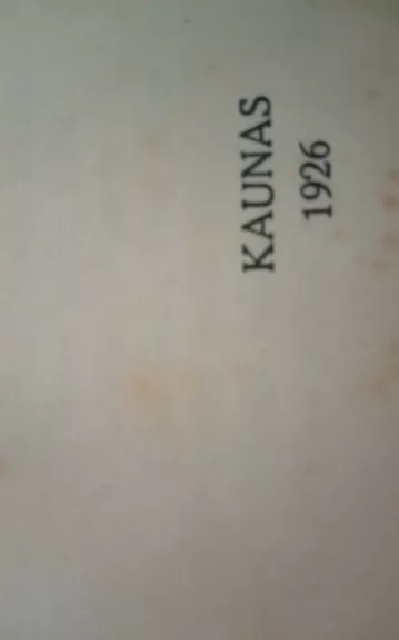 Maironio raštai II Epas