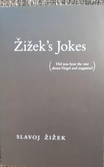 Žižek's Jokes - Slavoj Žižek, knyga