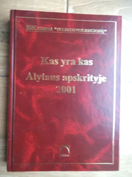 Kas yra kas Alytaus apskrityje 2001