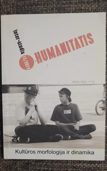 Inter-studia humanitatis. 2013/15. Kultūros morfologija ir dinamika