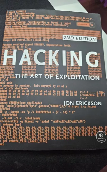Hacking: The Art of Exploitation, 2nd Edition - Jon Erickson, knyga 1