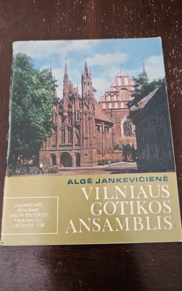 Vilniaus gotikos ansamblis - Algė Jankevičienė, knyga 1