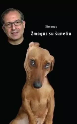 Žmogus su šuneliu - Simon Haas, knyga