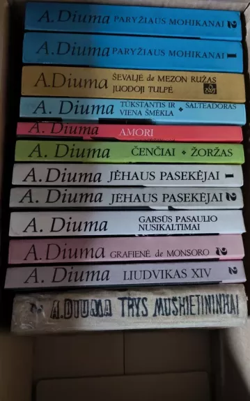 A. Diuma knygos - Aleksandras Diuma, knyga