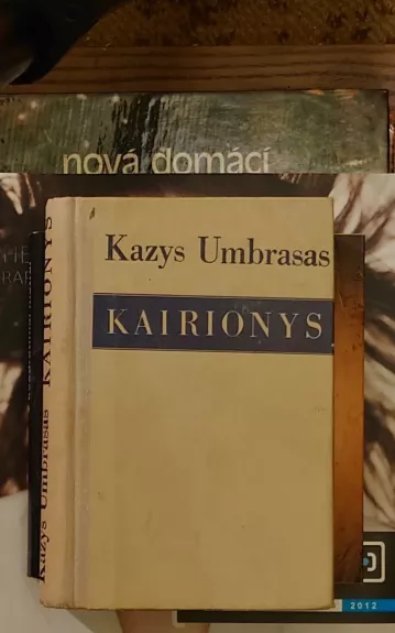 Kairionys - Kazys Umbrasas, knyga