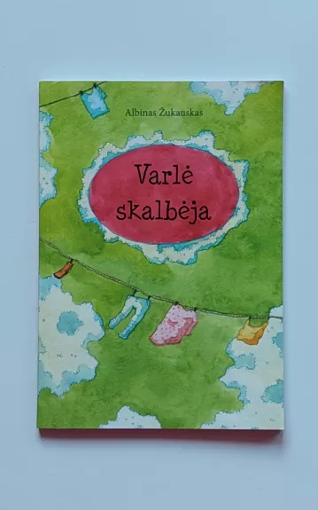 Varlė skalbėja