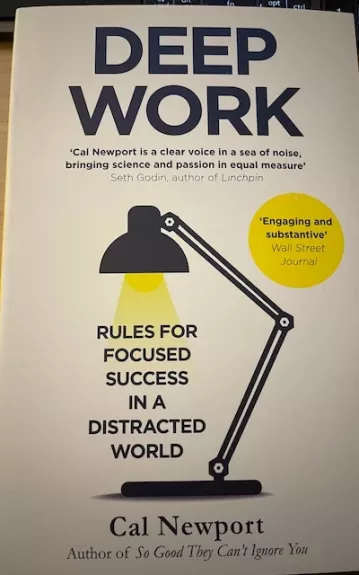 Deep Work - Cal Newport, knyga
