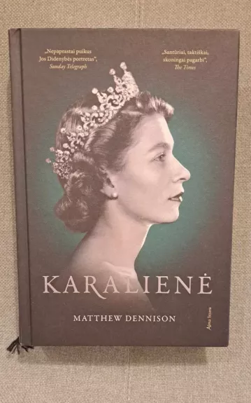 Karalienė - Matthew Dennison, knyga