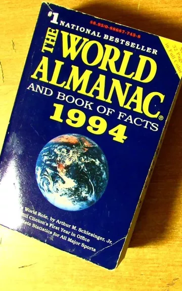 The World Almanac 1994 - Autorių Kolektyvas, knyga
