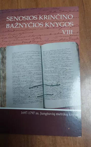 Senosios Krinčino bažnyčios knygos VIII