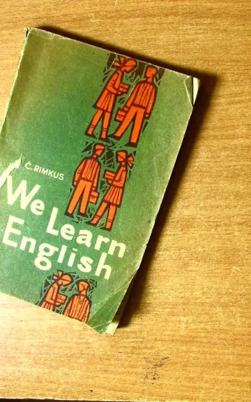 We learn English - Č. Rimkus, knyga