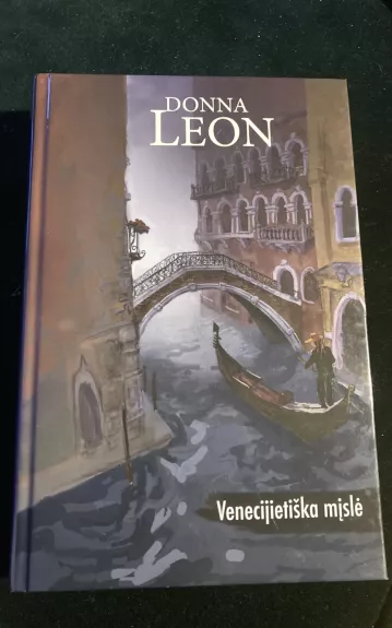 Venecijietiška mįslė - Donna Leon, knyga