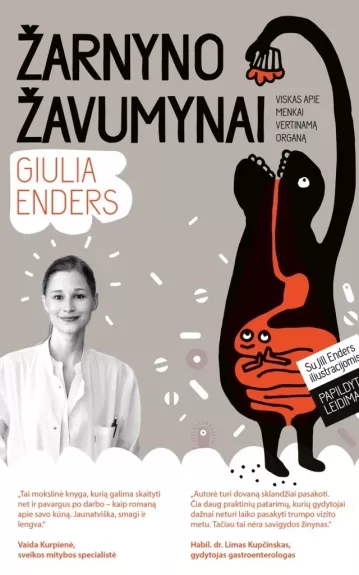 Žarnyno žavumynai. Papildytas leidimas - Giulia Enders, knyga