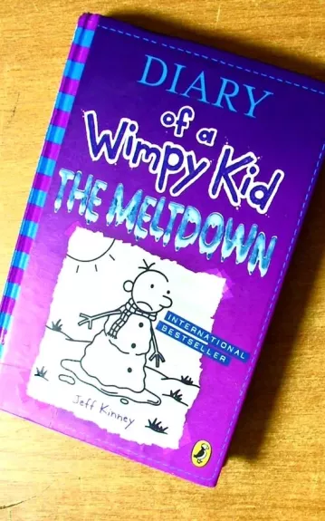 Diary of a wimpy kid - Jeff Kinney, knyga