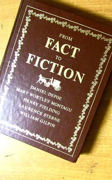 From fact to fiction - Danielis Defo, knyga