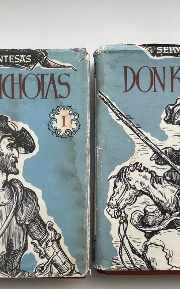 Don Kichotas (I-II dalys) - Migelis de Servatesas, knyga