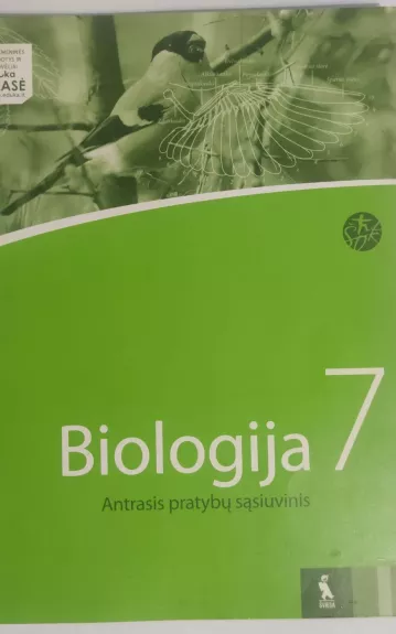 Biologija 7 Antrasis pratybų sąsiuvinis - Jūratė Mikulevičiūtė, knyga