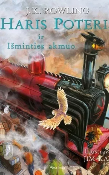 Haris Poteris ir Išminties akmuo: iliustruotas leidimas - Rowling J. K., knyga