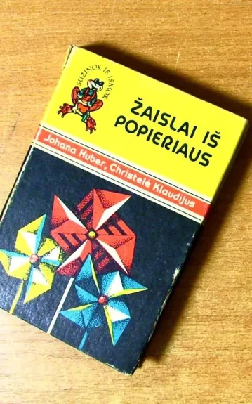 Žaislai iš popieriaus