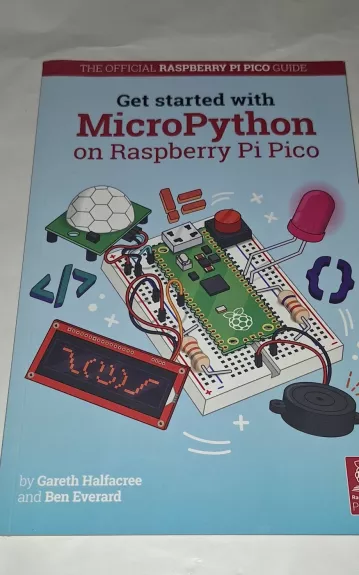 Get Started with MicroPython on Raspberry Pi Pico - Gareth Halfacree, knyga
