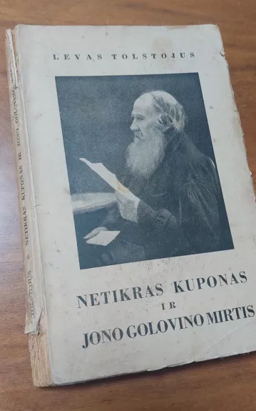 Netikras kuponas ir Jono Gulovino mirtis - Levas Tolstojus, knyga