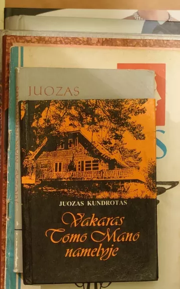 Vakaras Tomo Mano namelyje - Juozas Kundrotas, knyga