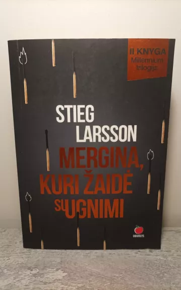 Mergina kuri žaidė su ugnimi - Stieg Larsson, knyga 1