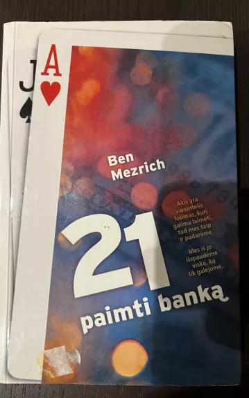 21 paimti banką